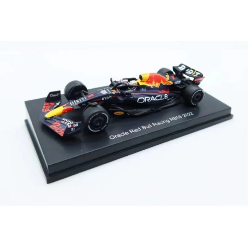 

1:64 F1 Автомобиль Red Bull RB18 Verstappen формула 2022 литые под давлением декоративные модели из сплава Подарочная коллекция для детских подарков на день.