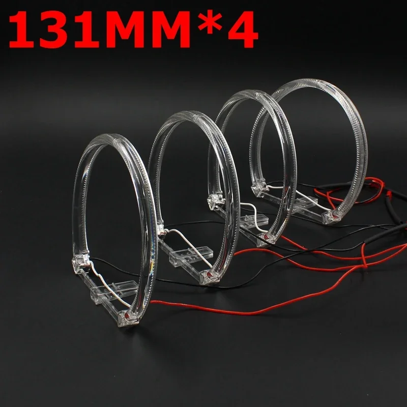 엔젤 아이즈 프로젝터 헤드라이트, BMW E46 E39 E38 E36 용, 4x131mm 링