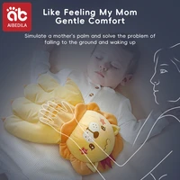 AIBEDILA Baby Soothes Palm Pillows Sleep Peacefully Kids Anti Startle Jumping Pillow Newborn Calming Sleepers Infant Pacify Toy 2