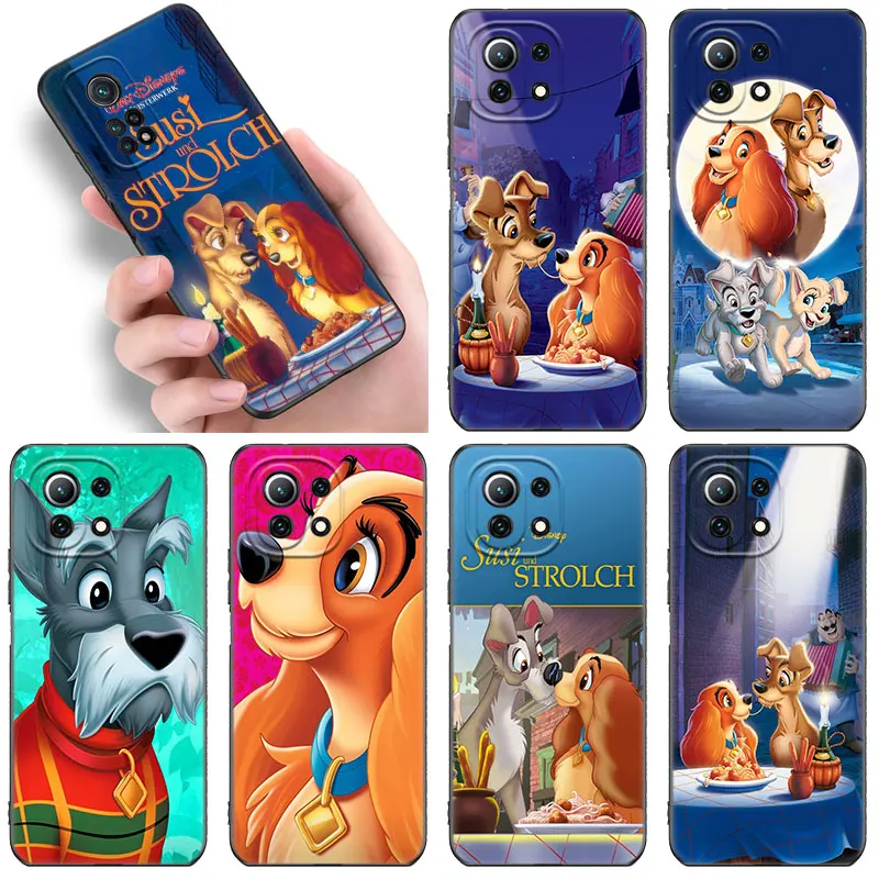 Custodia Disney Lady And The Tramp Per Xiaomi Mi Poco C40 X4 X3 Nfc Gt F3 M3 M4 12 11 Lite Ne 11I 11T Pro 5G 12S 12X F1 Coque Funda