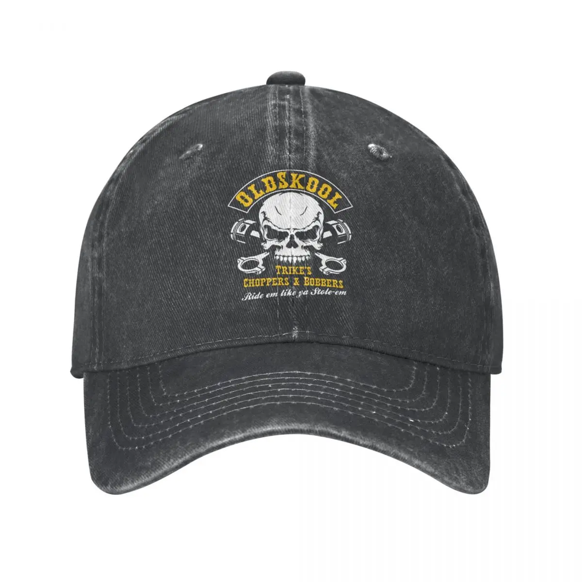 

BSA Chopper Biker Baseball Caps Vintage Distressed Denim Washed Motorcyclist Snapback Hat Unisex Outdoor Summer Caps Hat