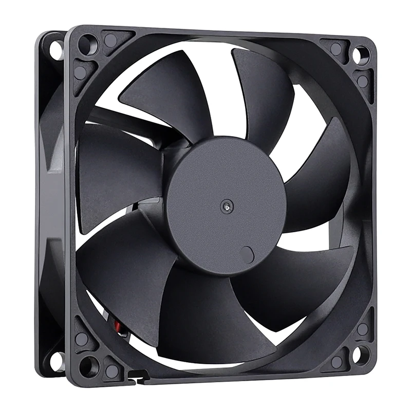 Ventilador Cooler da Cpu 80 mm 8cm 2pin Radiador 80x20 mm dc 12v 24v Computador sem Escova Silencioso Ventilador Axial de Refrigeração do pc Pcs Gdstime8020 - Imagem 3