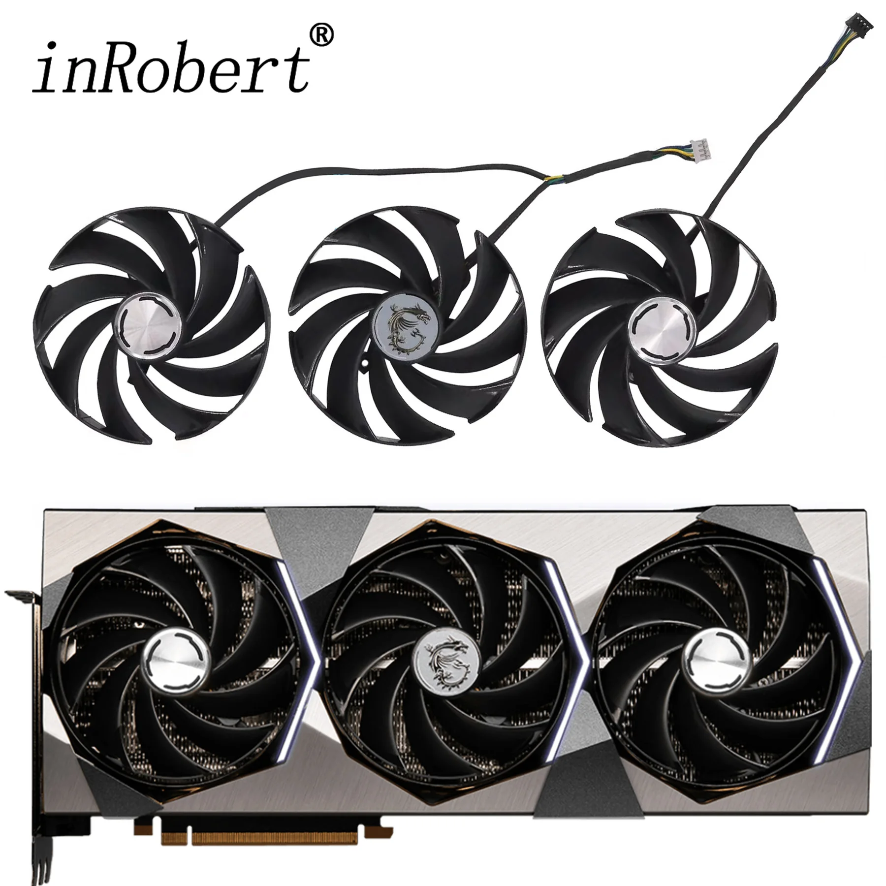 95Mm Muslimatextx4080 Rtx4090 Ventola Per Scheda Video Per Msi Rtx 4080 4090 Suprim X Scheda Grafica Sostitutiva Gpu