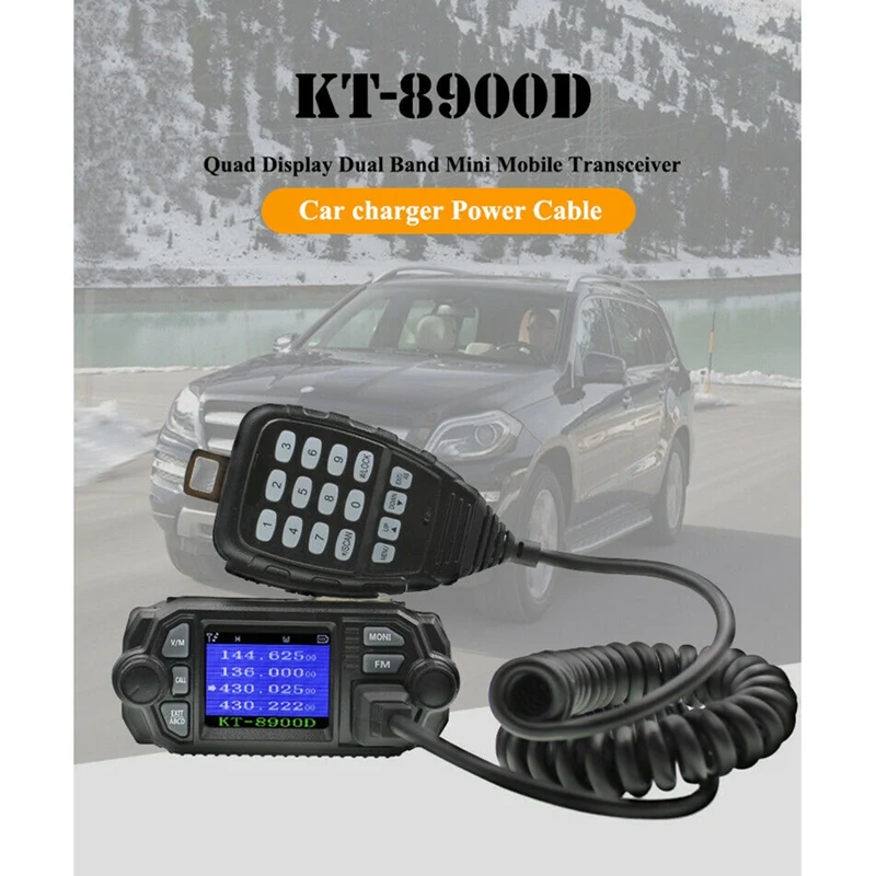 

Четырехдиапазонный VHF UHF автомобильный трансивер мобильное радио Любительская рация