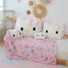 Sanrio Big Size Hello Kitty Back Cushion Soft Cuddly Pillow Comfortable Sofa Bed Decor Pillow Hug Plushies Xmas Gifts For Girl 3