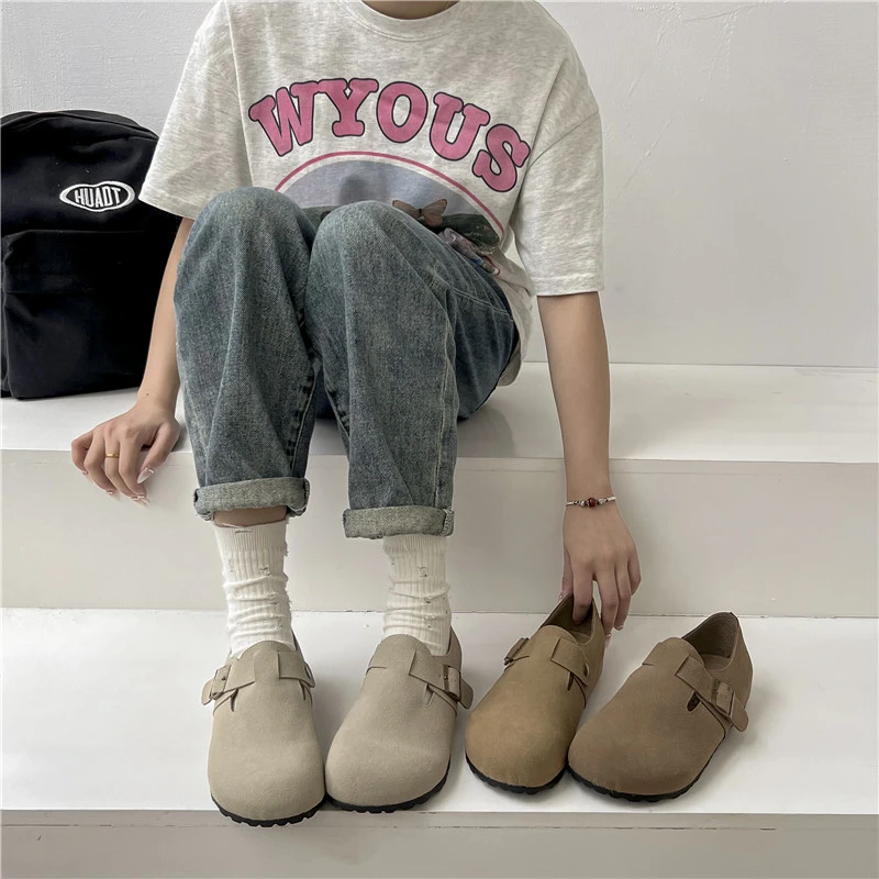 

Новая женская обувь, однотонная плоская подошва, Повседневная модная обувь