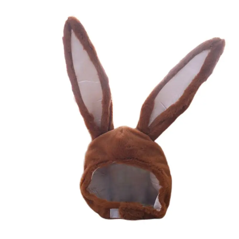 Japanese Plush Funny Eastern Bunny Ears Mask Adult Kids Halloween Party