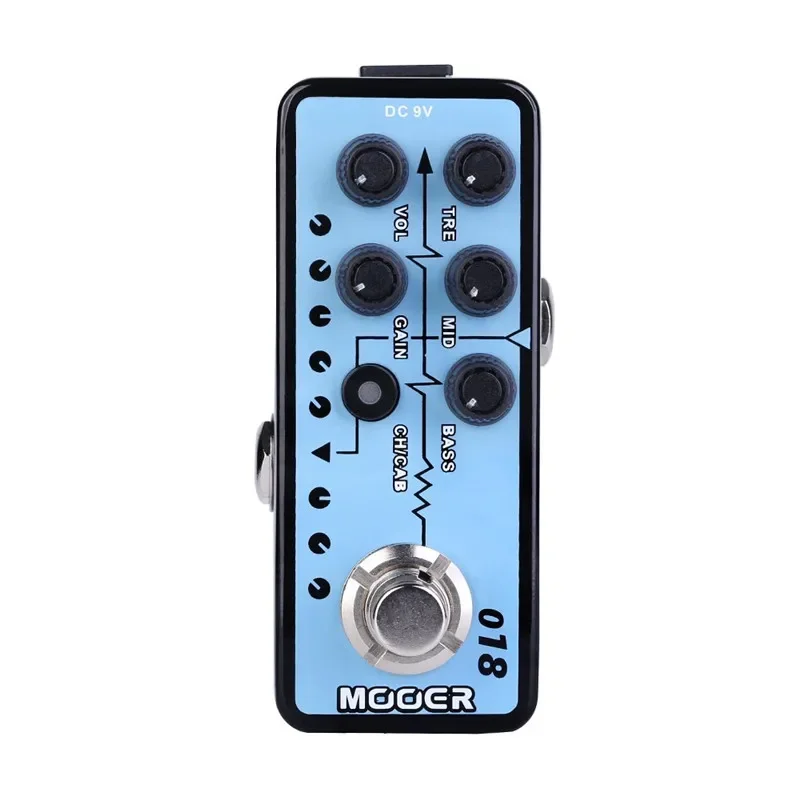 Mooer Micro Digital Preamps 001/003/007/008/010/012/013/015