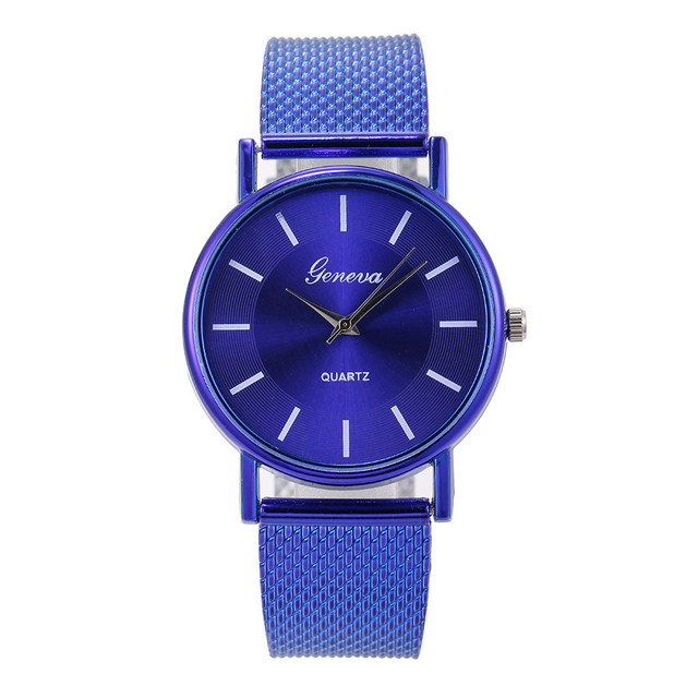 Stainless Steel Quartz Wristwatches For Woman High-end Life Waterproof Distinguished Watch Ladies Rose Gold Digital Watch