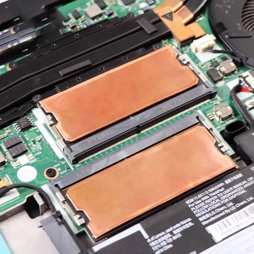 Ultra-thin Laptop Memory Heat Sink DDR5 DDR4 DDR3 RAM HeatSink Cooler Pure Copper Cooling Patch Thin Graphene Heat Dissipation