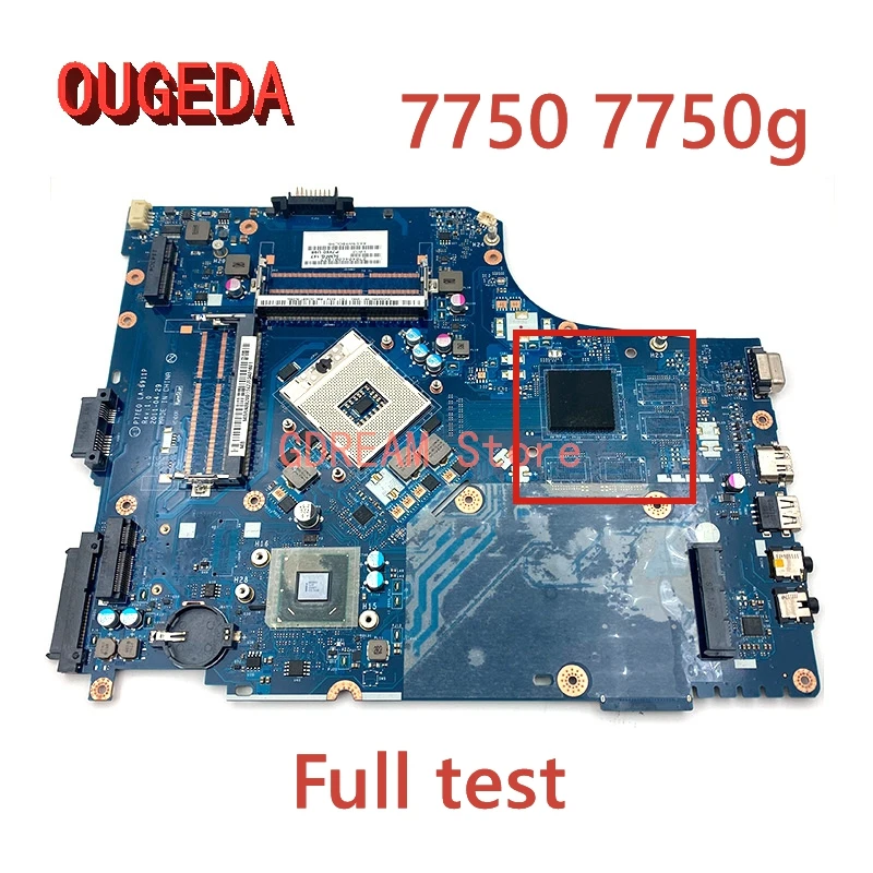 

Материнская плата OUGEDA P7YE0 LA-6911P MBV3P02001 MBRN802001 для ноутбука Acer Aspire 7750 7750g hm65 DDR3, полностью протестированная материнская плата