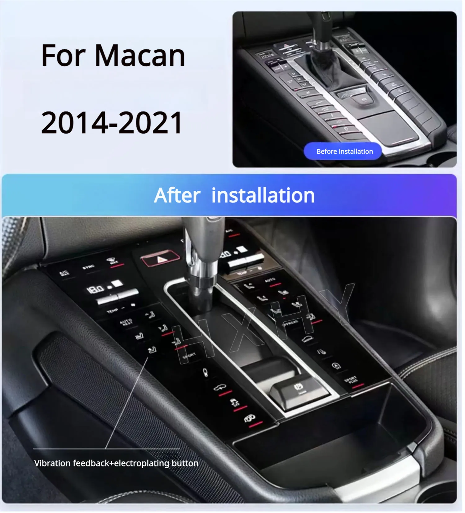 Car Digital Console Front AC Panel Full Touch 2024 Style to 959 Multimedia Playe