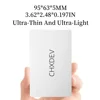 CHXDEV Ultra Thin Phone Charger. Portable Power Bank With All Phones. 8000mAh &5V 2A Fast Charge. B For iPhone XIAOMI Samsung 6