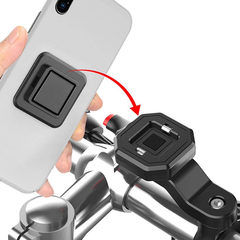 Bicycle Phone Holder Back Patch Stickers Adapter Bike Phone Stand Patches