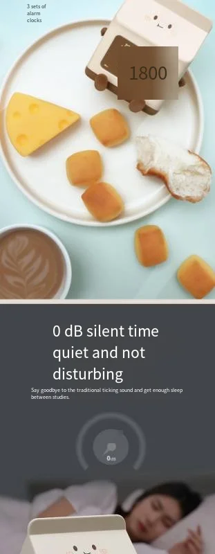 Description Picture 6 of itemMilk Carton Alarm Clock