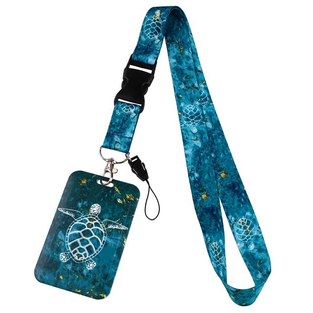 Sea Turtle Lanyard Keychain Strap 4