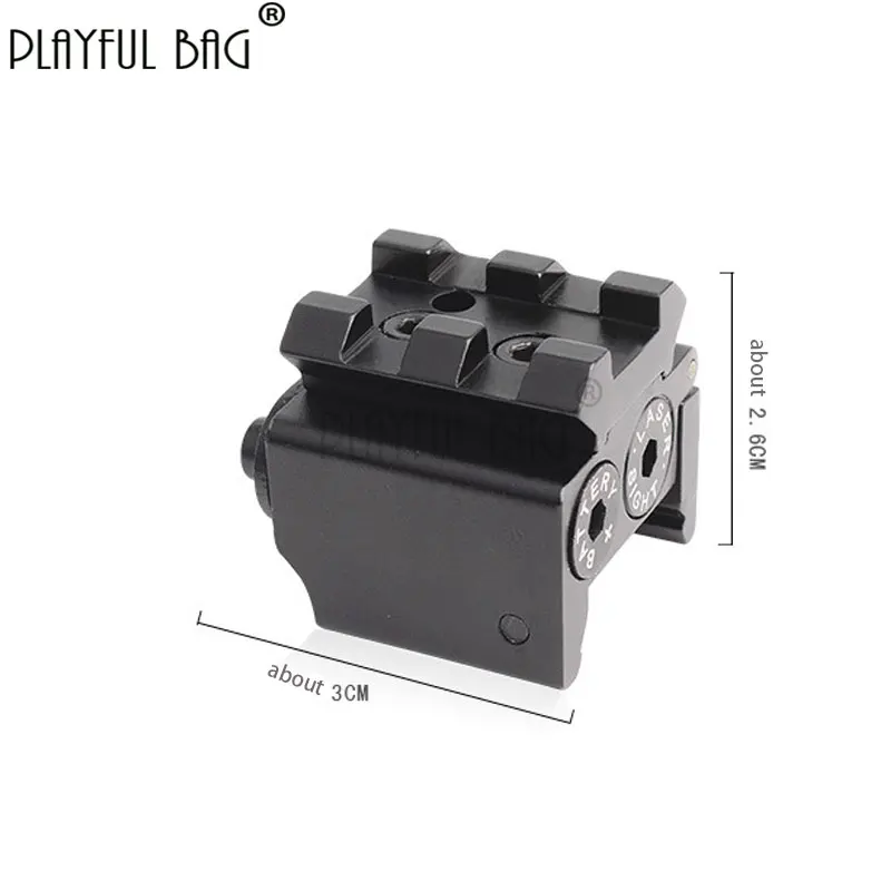 Playful Bag Mini Red Dot Laser Sight Scope Adjustable 650nm 20MM Mount Lower Hanging Indicator Hunting Sport Gear SA23S