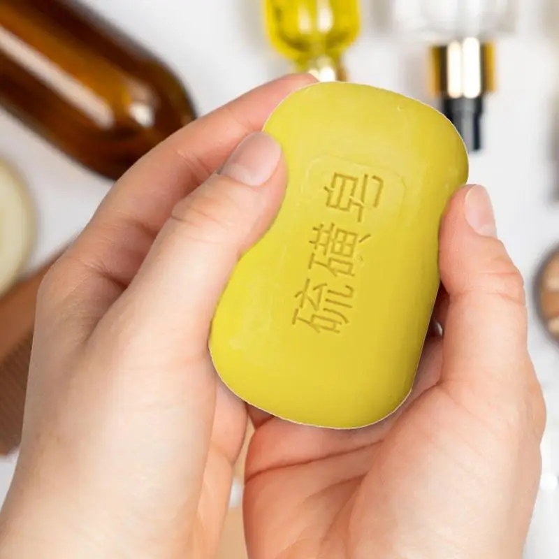 Cleaner Bar Soap Body Soap Bar Shanghai Sulfur Soap bar Natural Facial Cleanser Soap face washing bathing and foot washing soap 2