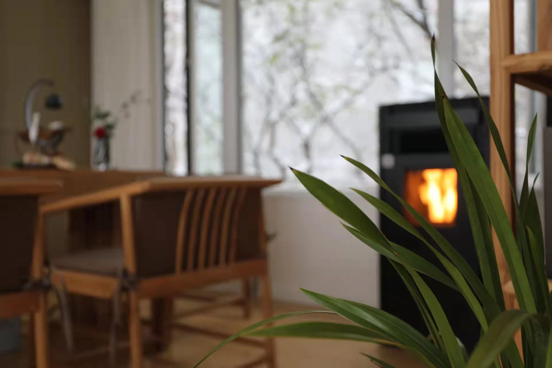 WIFI Adorefires New Design 13kw European Biomass Pellet Stove Boiler Kerosene Pressure Stove for Home 4