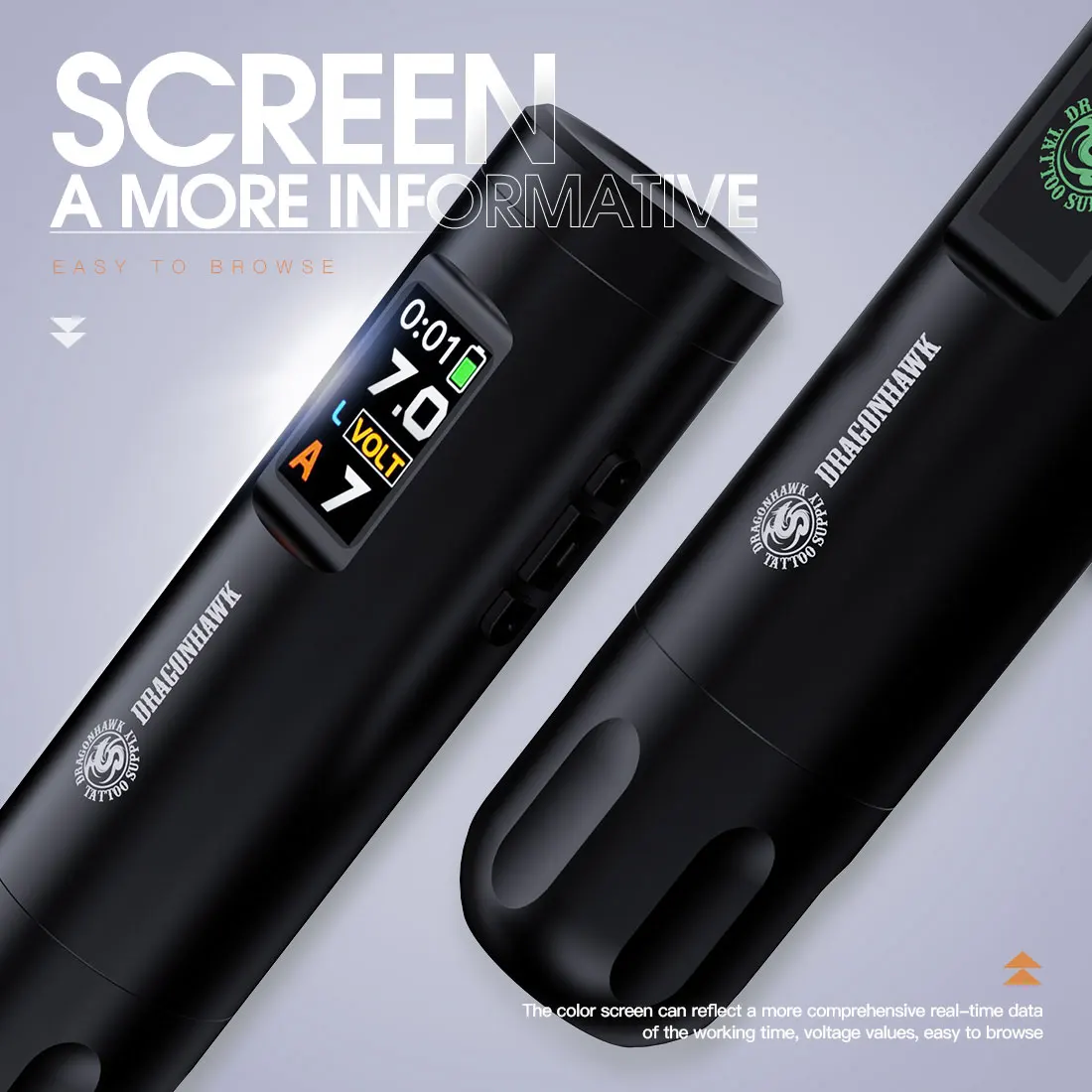 マストツアープロ　ドラゴンホークタトゥーマシンＸ7セット Amazon.com: Dragonhawk Complete Rotary Tattoo Pen Machine