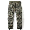 Men Combat Pants With Knee Pads Tactical Cargo Sport Trousers Camouflage Multicam Trekking Hunting Clothes（Not belt） 2