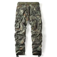 Men Combat Pants With Knee Pads Tactical Cargo Sport Trousers Camouflage Multicam Trekking Hunting Clothes（Not belt） 2