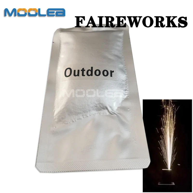 Cold Spark Powder 1~200Bag Ti Powder 100g Cold Spark Machine Wedding Party Dj Events Metal Powder MSDS Certification Cold Spark Indoor cold spark powder