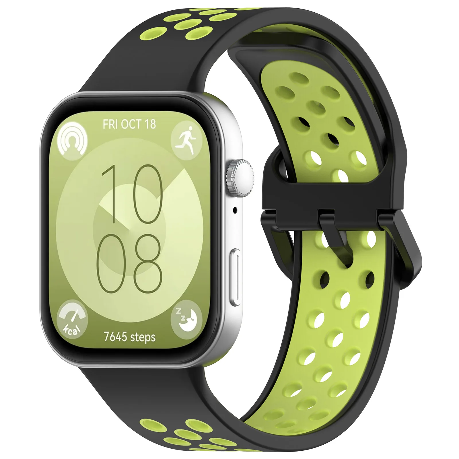 Breathable Silicone Strap for Smart Watch - Replaceable Bracelet Accessories Band Correa