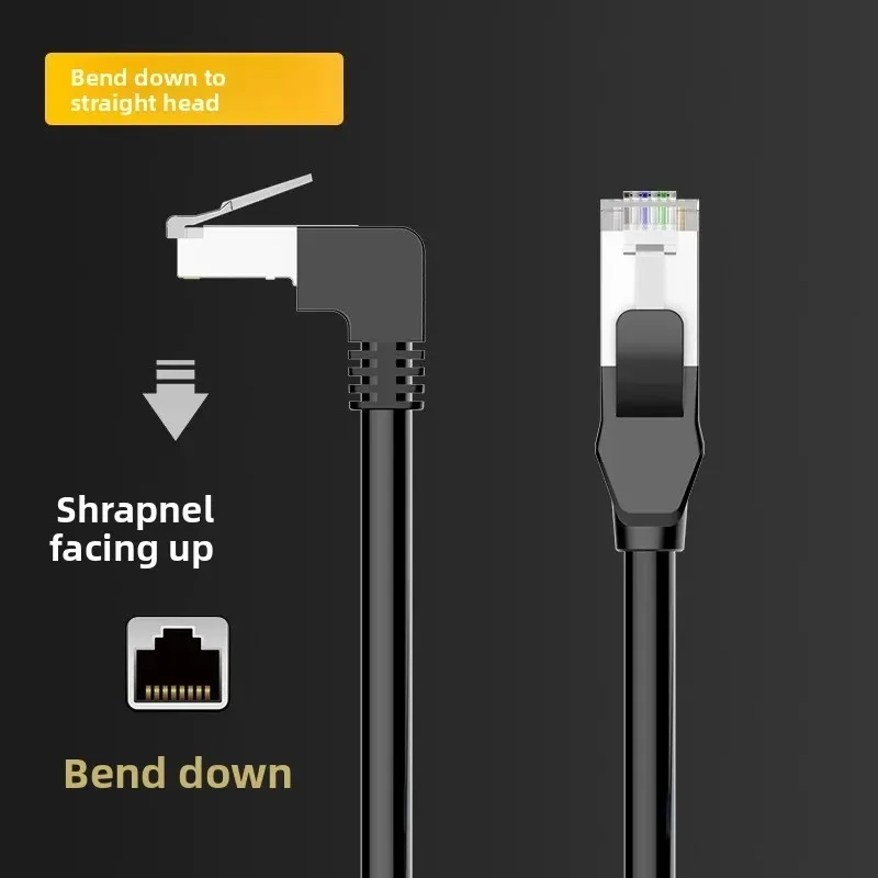 Cat5e Network Line Routing Line Category 5e Oxygen-free Copper Network Cable Computer Line Gigabit Transmission Jumper