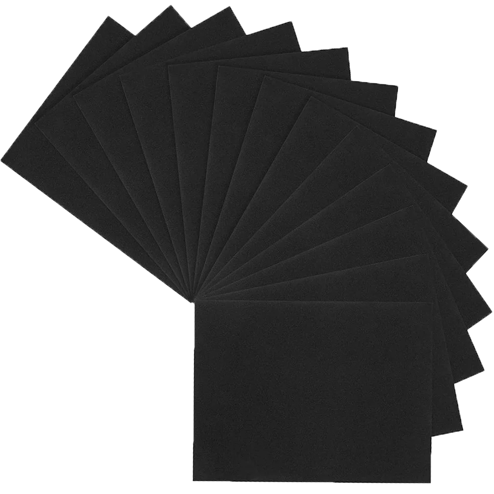 Poolin 10Pcs 3D Eva Foam Sheets White&Black Embroidery 1.mm/2mm/3mm Thickness Handmade Material DIY Projects