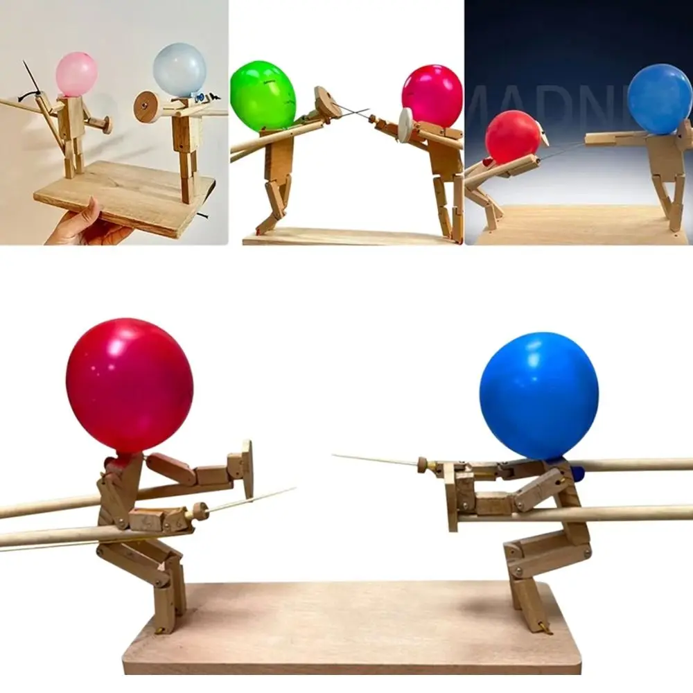 

Двусторонний воздушный шар бамбуковый человек сражение с 20 воздушными шарами деревянный истребитель деревянная игра бот 4 Лучшая игра воздушный шар