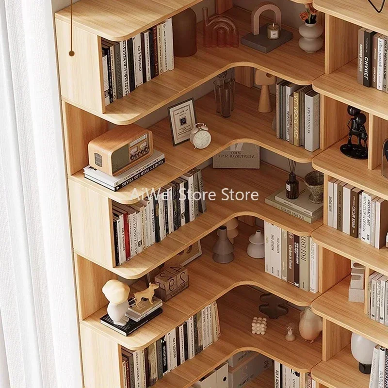 Shelving Tall Bookshelf Furniture Multi Use Organizer for Books Magazine