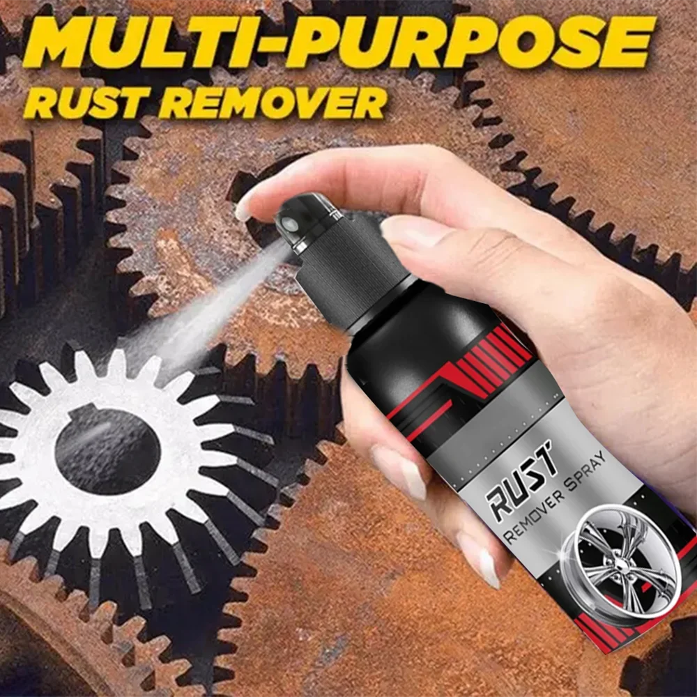 Car Anti-Rust Remover Rust Inhibitor Rust Remover Derusting Spray Car Maintenance Cleaning Metal Chrome Paint Clean Lubricant