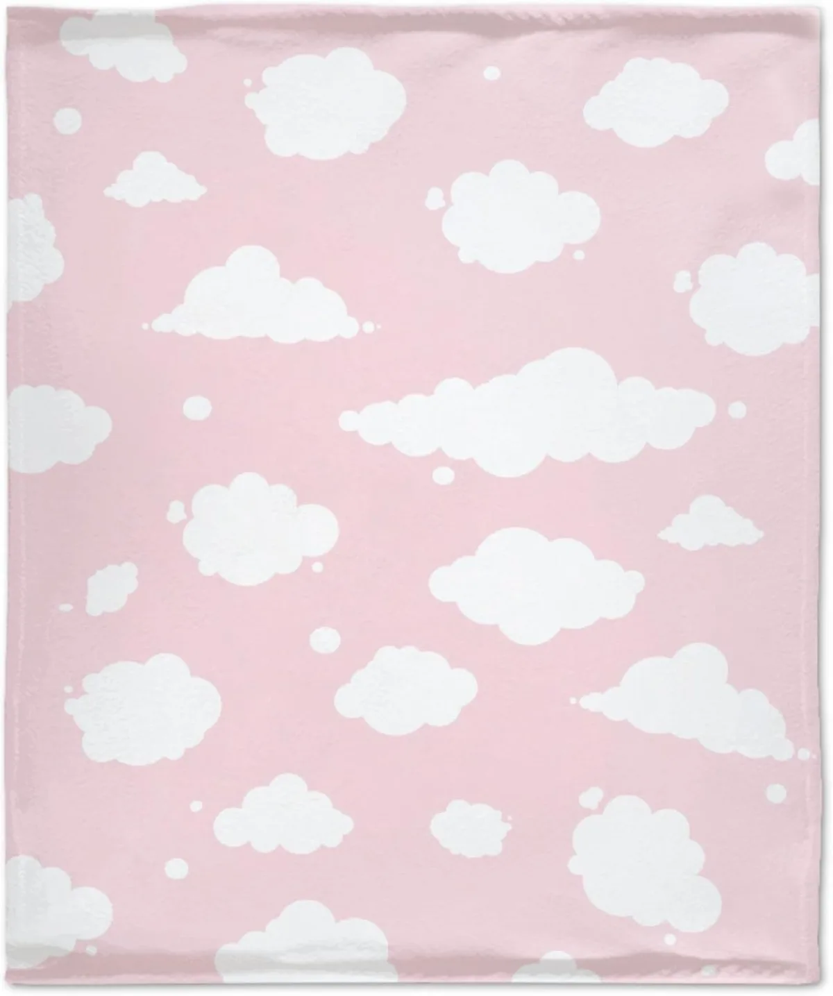 Cloud Throw Blanket, Blue and White Gift for Girl and Boy, Lightweight Super Soft Suitable for Sofa, Chairs, Bed for Kid 6