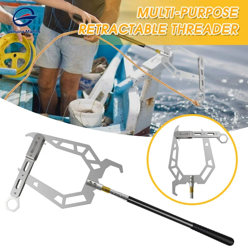 Genuine Marine Mooring Rope U Type Threader Boat Hook Threader
