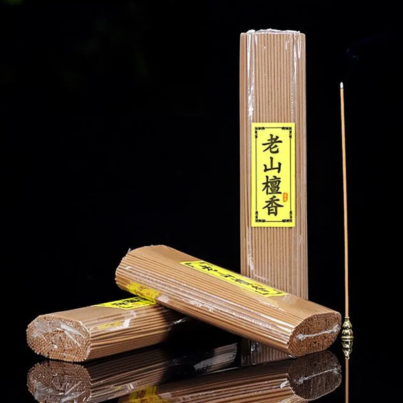 500g Natural Stick Incense Sandalwood Incense Sticks Lying Indoor Home Sedative Incense Indoor Ceremony Buddha Incens