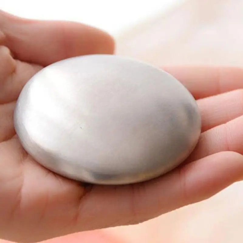 Soap Odor Remover Stainless Steel Soap Kitchen Bar Eliminating Garlic/onion Etc Smells Chef Hand Wash Gadget Kitchen Accessories