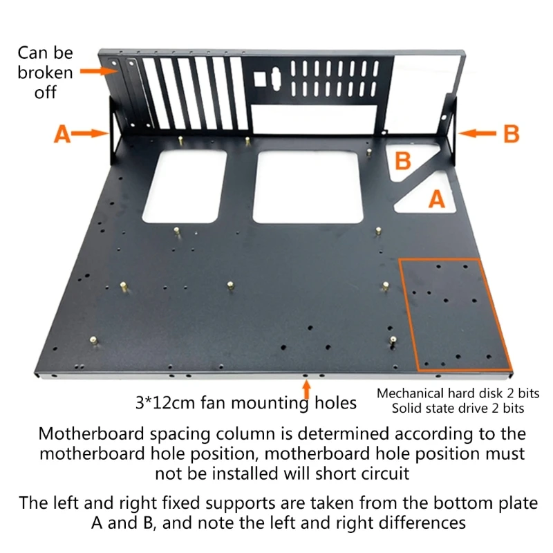 LX0BコールドロールスチールプレートマイナーリグケースGPUマイニング LX0BコールドロールスチールプレートマイナーリグケースGPUマイニング