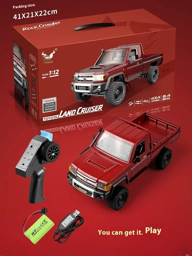 New Upgrade Mn82 Pro Vehicle Light Set 1:12 Retro Rc Car With Led Lights Full-Scale Simulation Lc79 Professional 4wd Pickup Rc T 6