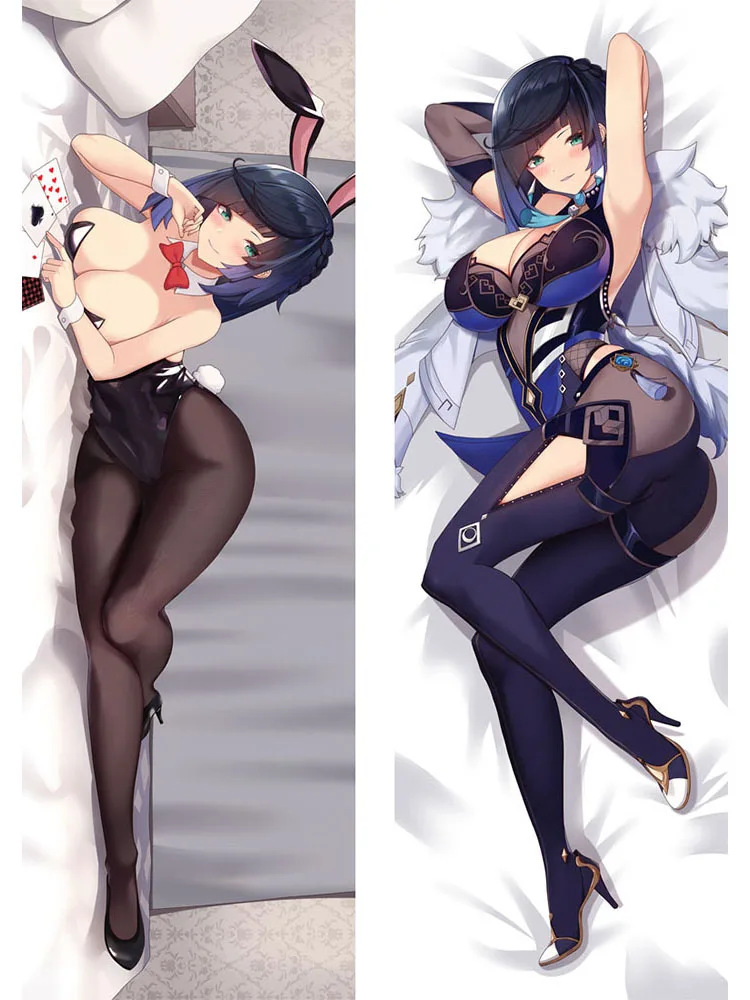 

Game Anime Genshin Impact Yelan Otaku Cushion Pillow Cover Cosplay Dakimakura Anime Ye Lan Hugging Body Pillow Case