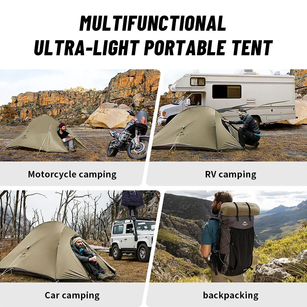 Naturehike Cloud Up 1 Upgraded Tent Ultralight Camping Tent