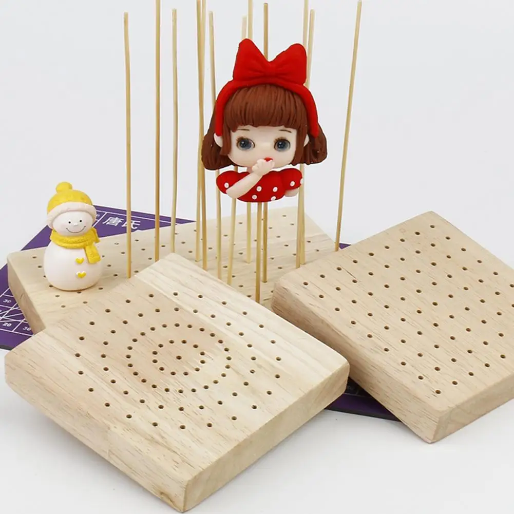 

Глиняные отверстия для хлопушек легко смешивать высокие устойчивые квадратные круглые отверстия деревянная глиняная основа для керамики для детей