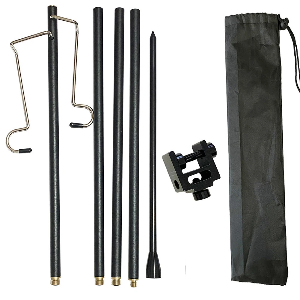 Detachable Folding Lamp Pole Camping Bracket Holder Camping Outdoor
