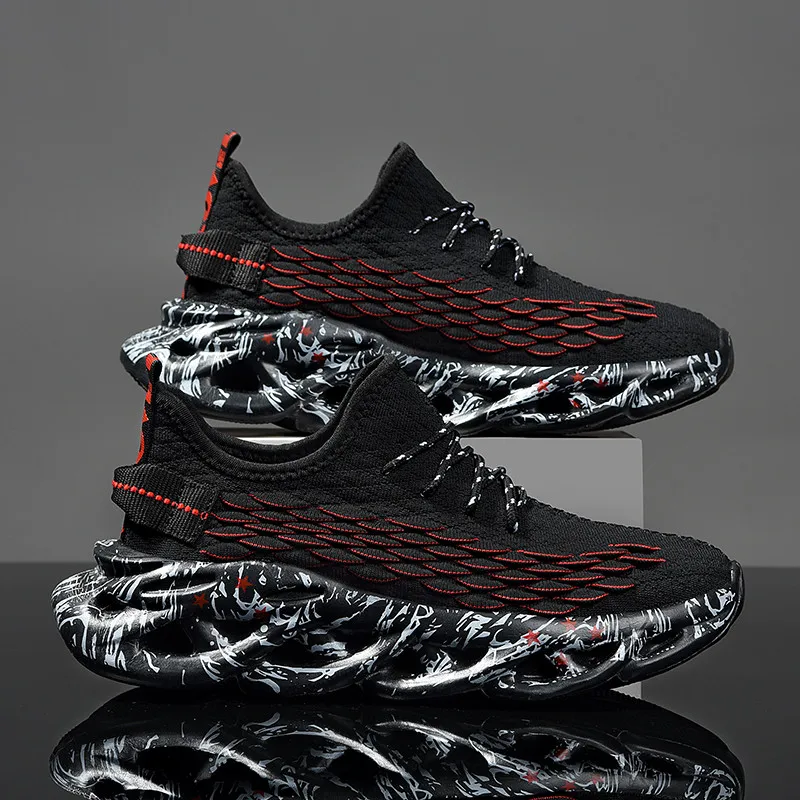 

Новинка, мужские кроссовки для бега, спортивная обувь для тренировок, уличные Нескользящие износостойкие кроссовки для ходьбы для мужчин