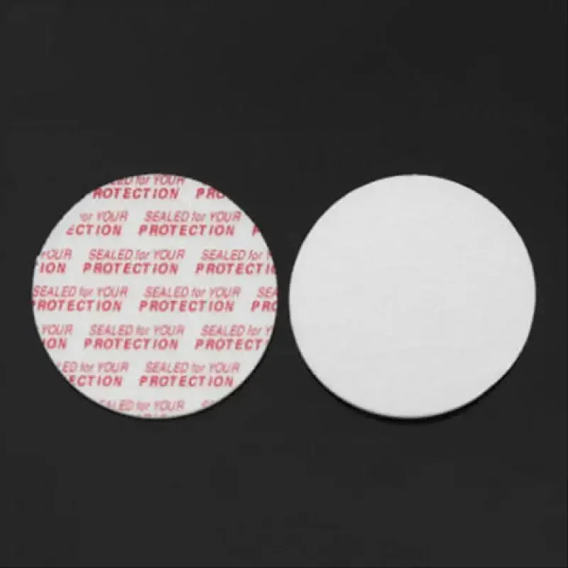 100pcs Self Adhesive Pressure Sensitive Press Sealing Lid Liners Jar Bottle Foam Safety Sealers Sealing Piece Plate Gasket