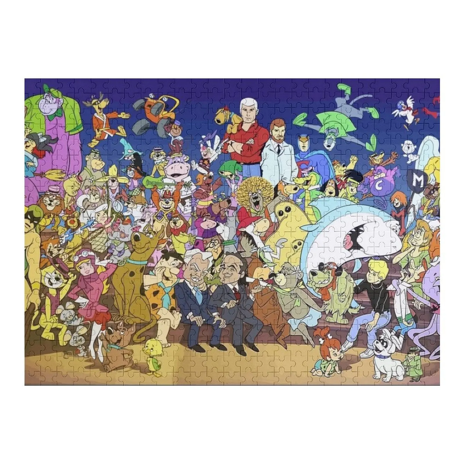 

Hanna Barbera Jigsaw Puzzle Photo Custom Name Wood Christmas Toys Puzzle