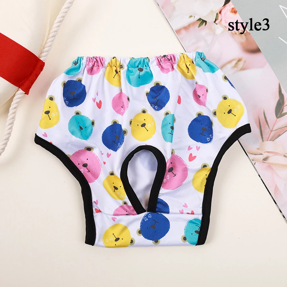 Dog diapers Washable dog diapers with cute print