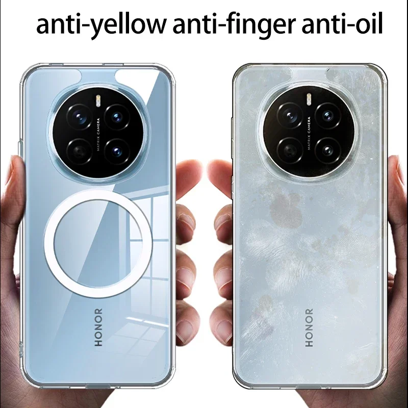 Magnetic Wireless Charging Shockproof Silicone Phone Case