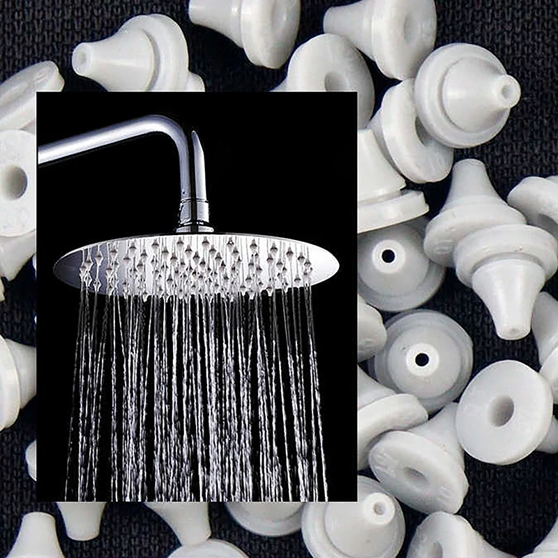 50 stücke Gummi Silikon Düse Nippel Ersatzteil Spray Wasser Outlet Top Spray Teile Dusche Zubehör – Detail 1
