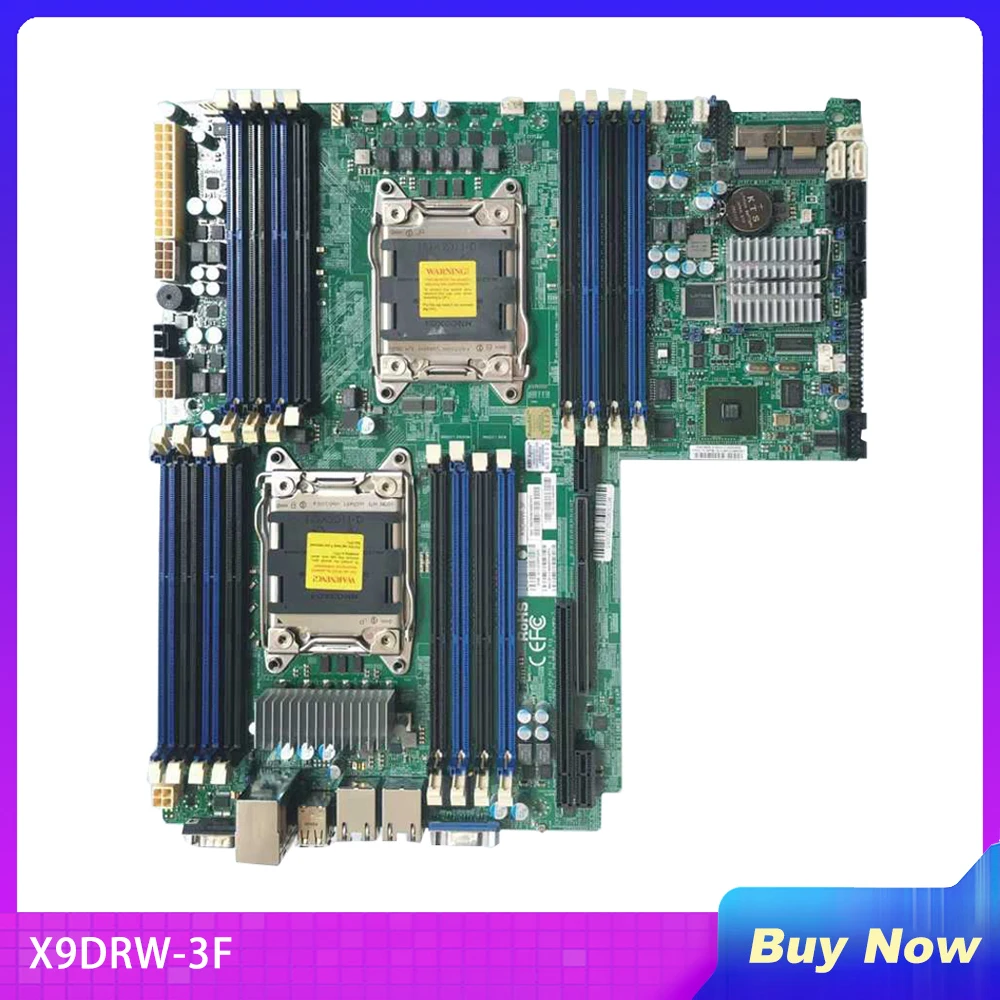 Scheda Madre Del Server Per Supermicro X9Drw-3F Dual Channel E5-2600 Lga2011 Completamente Testata